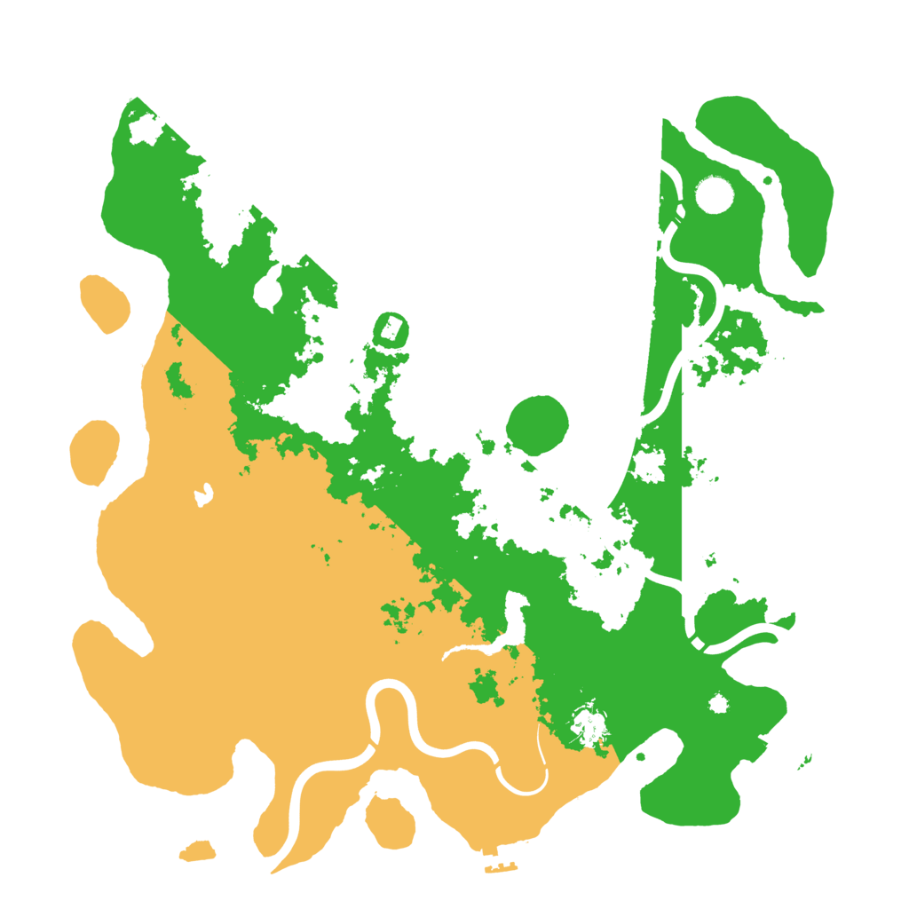 Biome Rust Map: Procedural Map, Size: 4250, Seed: 1286292115