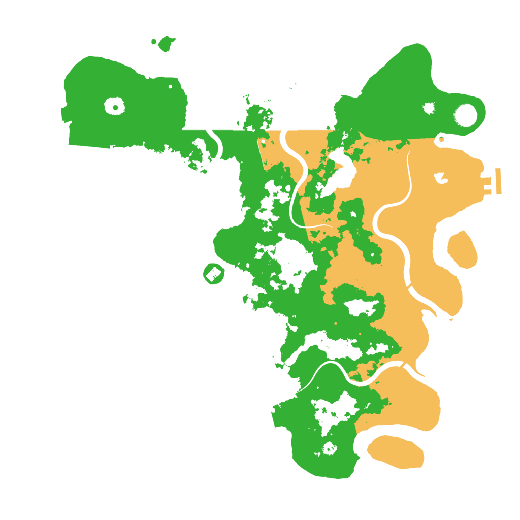 Biome Rust Map: Procedural Map, Size: 4000, Seed: 1178698071