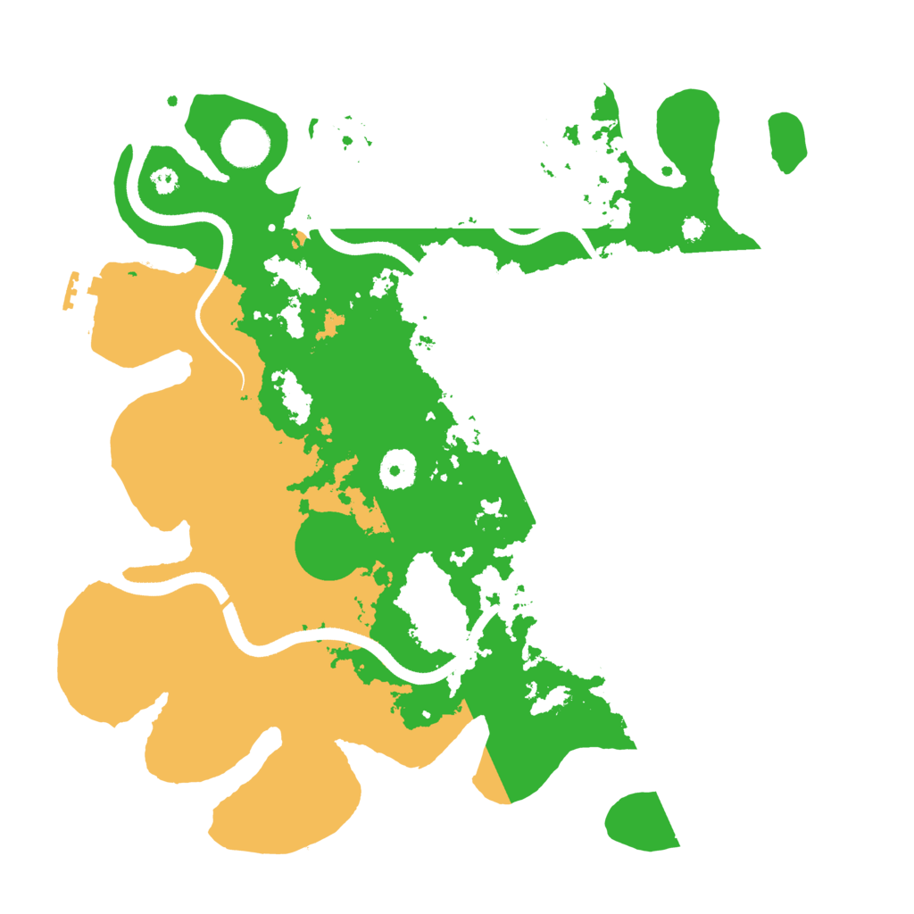 Biome Rust Map: Procedural Map, Size: 3500, Seed: 5923248