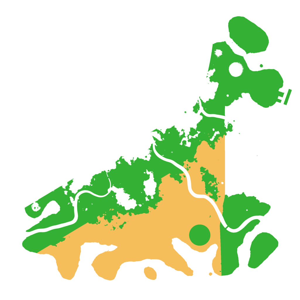 Biome Rust Map: Procedural Map, Size: 3750, Seed: 1476691454