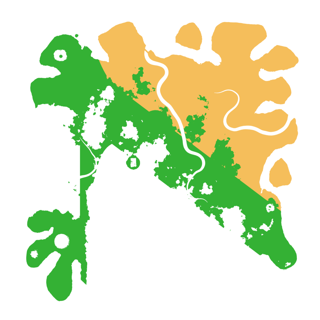 Biome Rust Map: Procedural Map, Size: 3855, Seed: 8675309
