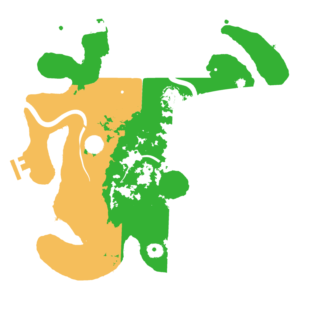 Biome Rust Map: Procedural Map, Size: 3000, Seed: 904062068