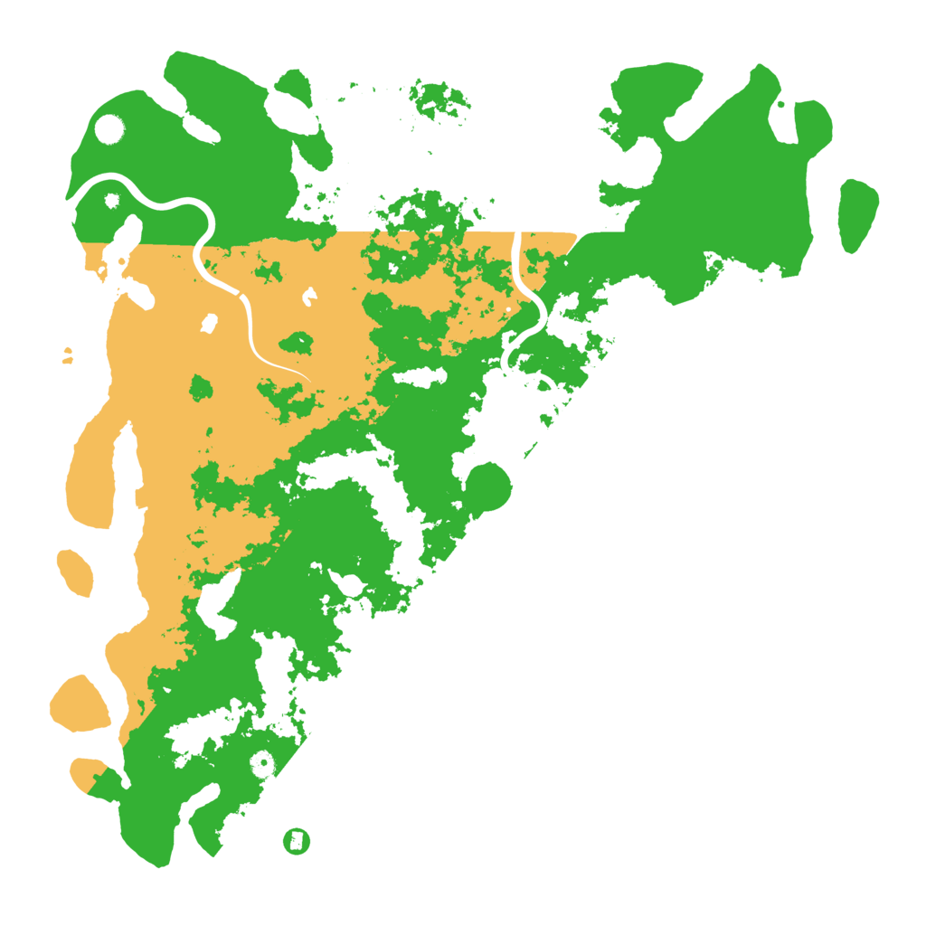 Biome Rust Map: Procedural Map, Size: 5500, Seed: 191719534