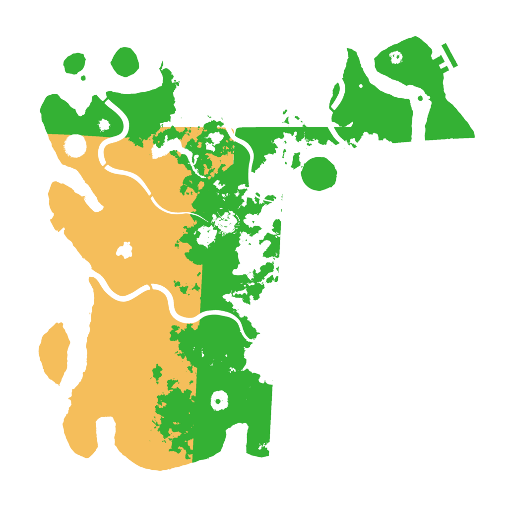 Biome Rust Map: Procedural Map, Size: 4000, Seed: 255111637