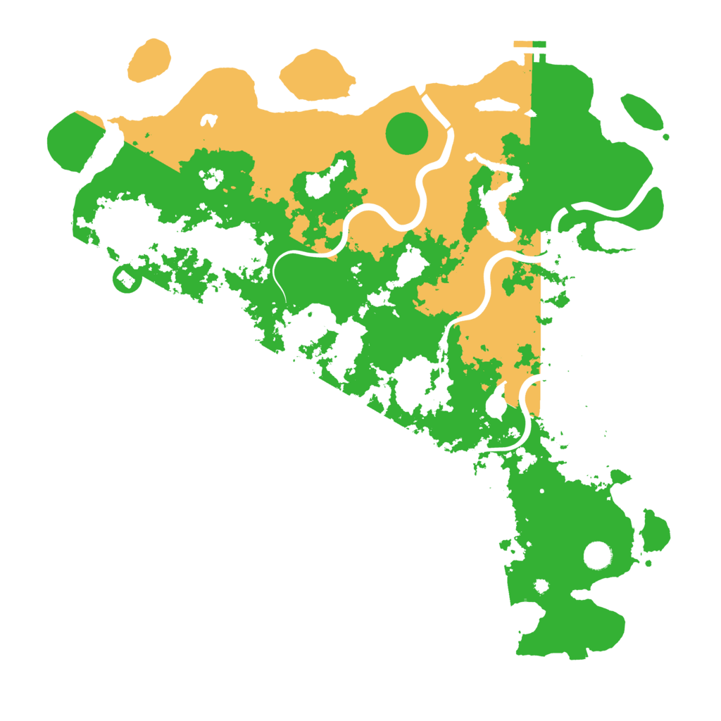 Biome Rust Map: Procedural Map, Size: 4500, Seed: 1750337511