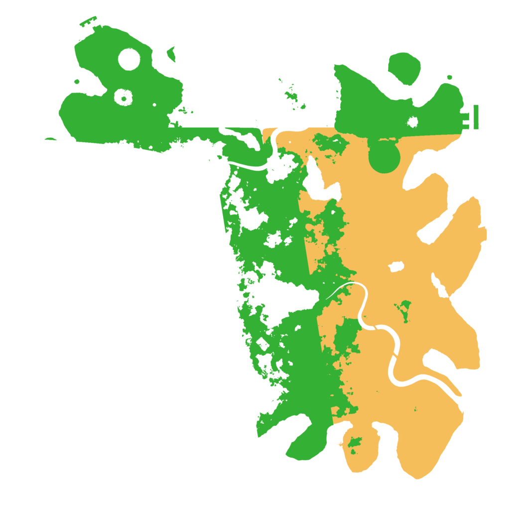 Biome Rust Map: Procedural Map, Size: 4250, Seed: 78684063