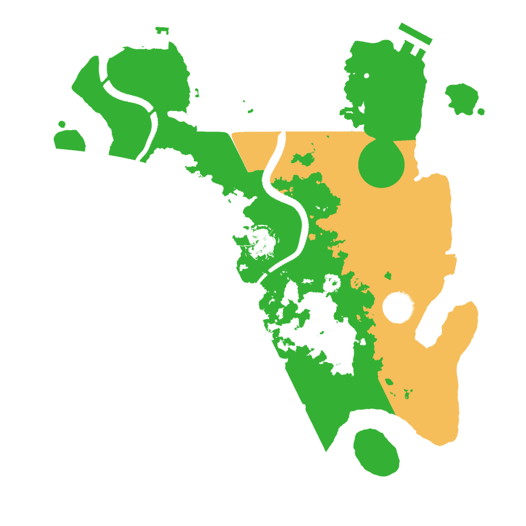 Biome Rust Map: Procedural Map, Size: 3000, Seed: 1848155940