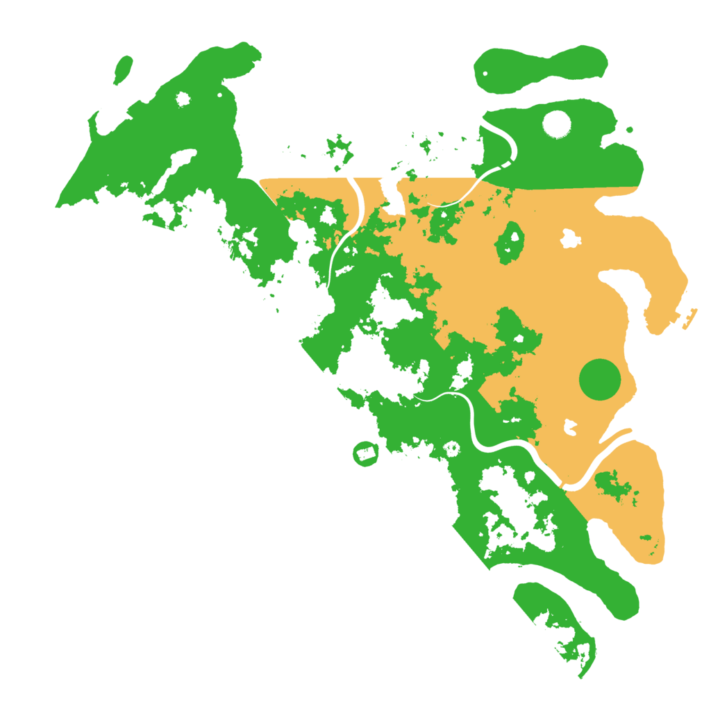 Biome Rust Map: Procedural Map, Size: 4500, Seed: 1694672109