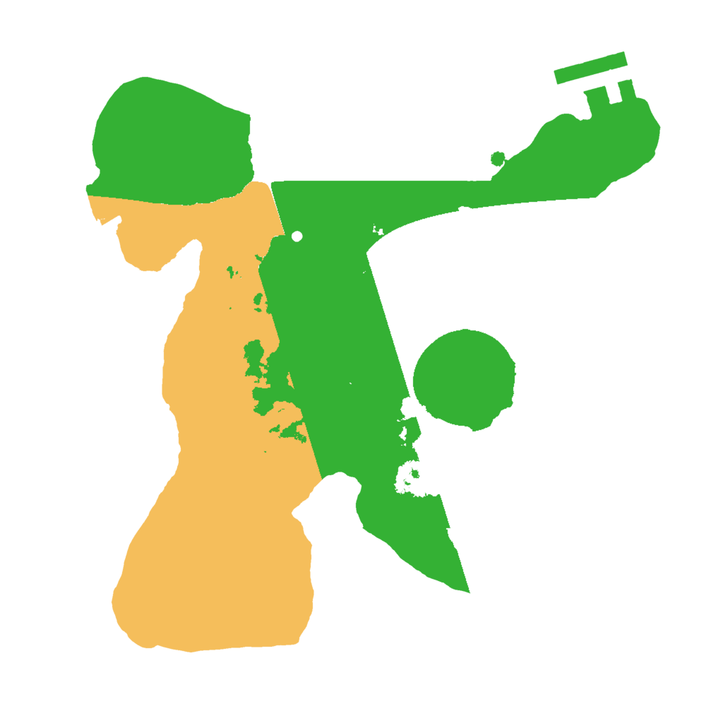 Biome Rust Map: Procedural Map, Size: 2000, Seed: 169819367