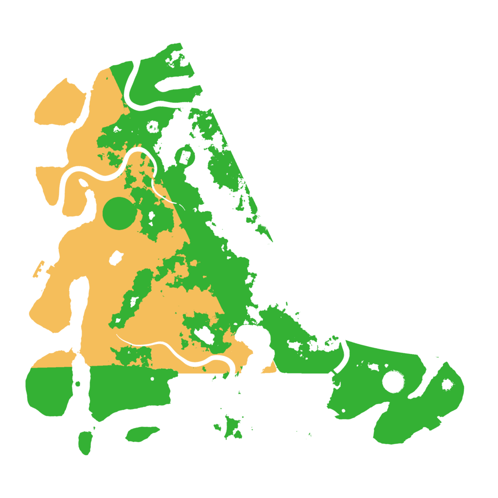 Biome Rust Map: Procedural Map, Size: 4000, Seed: 632330359