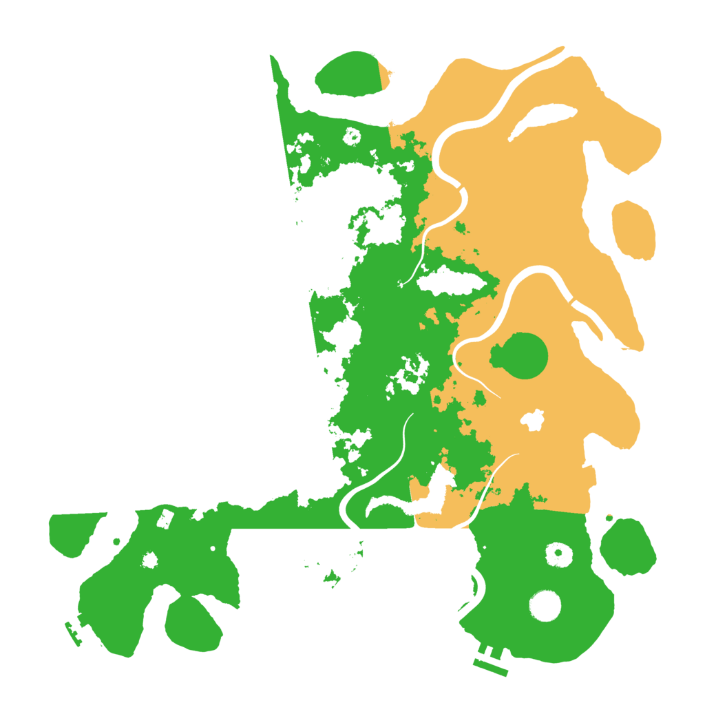 Biome Rust Map: Procedural Map, Size: 4000, Seed: 181143140