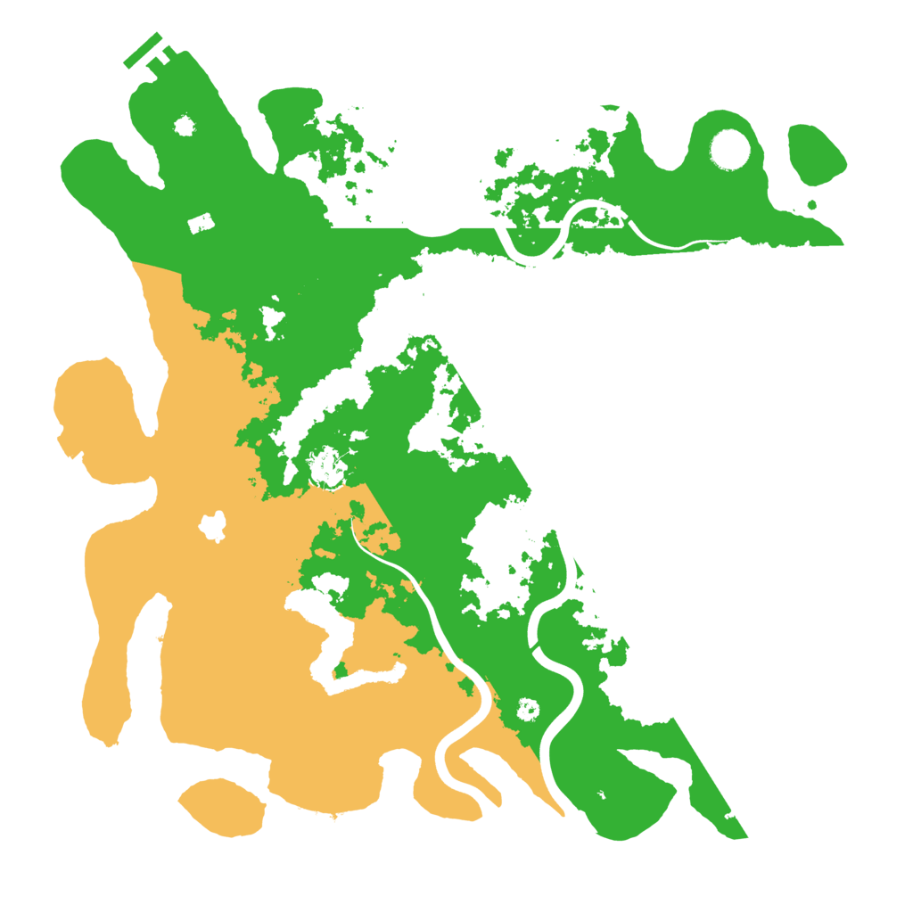 Biome Rust Map: Procedural Map, Size: 4000, Seed: 1766534791