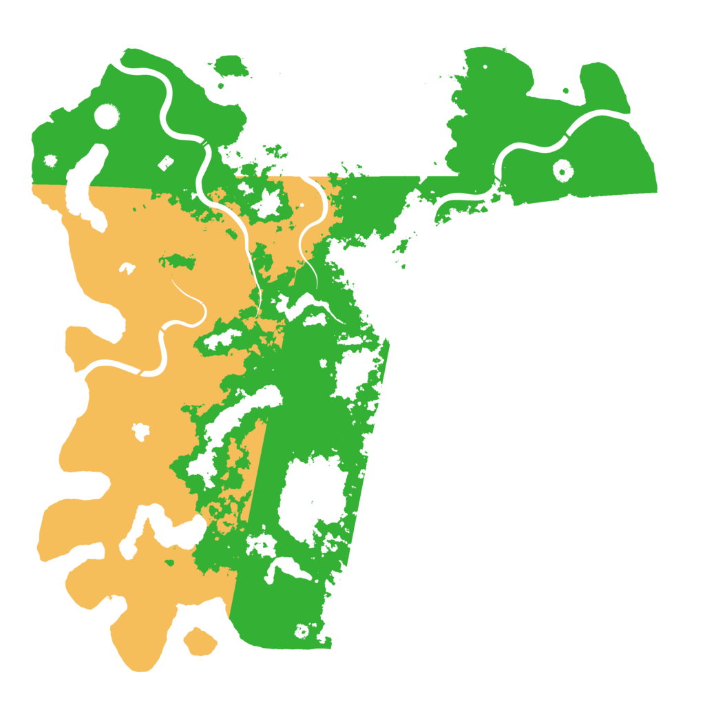 Biome Rust Map: Procedural Map, Size: 5000, Seed: 1746460140