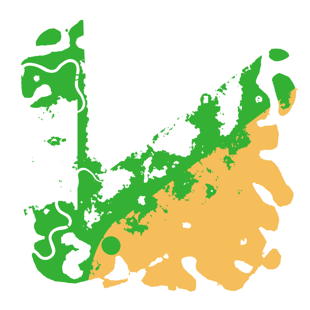 Biome Rust Map: Procedural Map, Size: 4500, Seed: 850677526