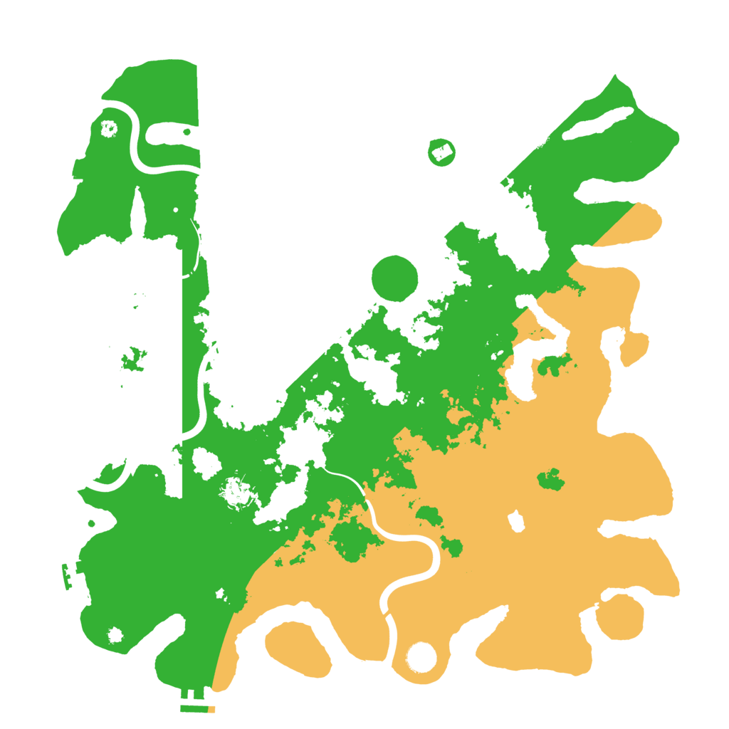 Biome Rust Map: Procedural Map, Size: 4250, Seed: 1231427607