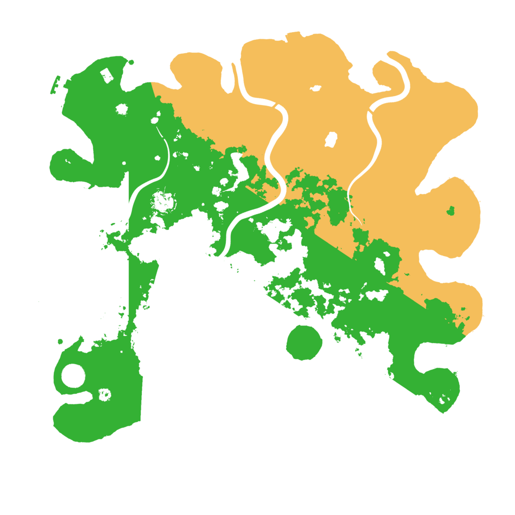 Biome Rust Map: Procedural Map, Size: 4000, Seed: 210848303