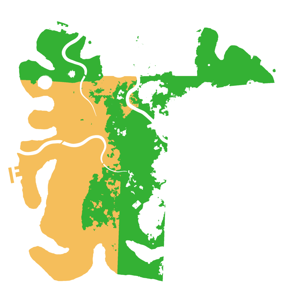Biome Rust Map: Procedural Map, Size: 3900, Seed: 904062068