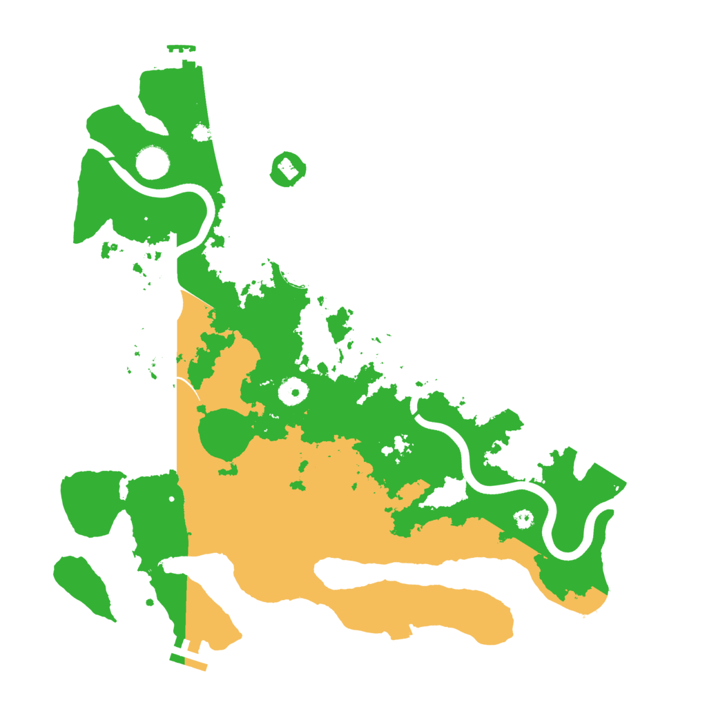 Biome Rust Map: Procedural Map, Size: 3750, Seed: 1933719040