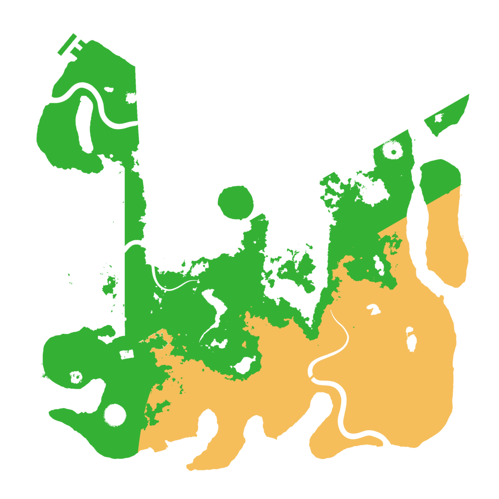 Biome Rust Map: Procedural Map, Size: 4000, Seed: 879210894