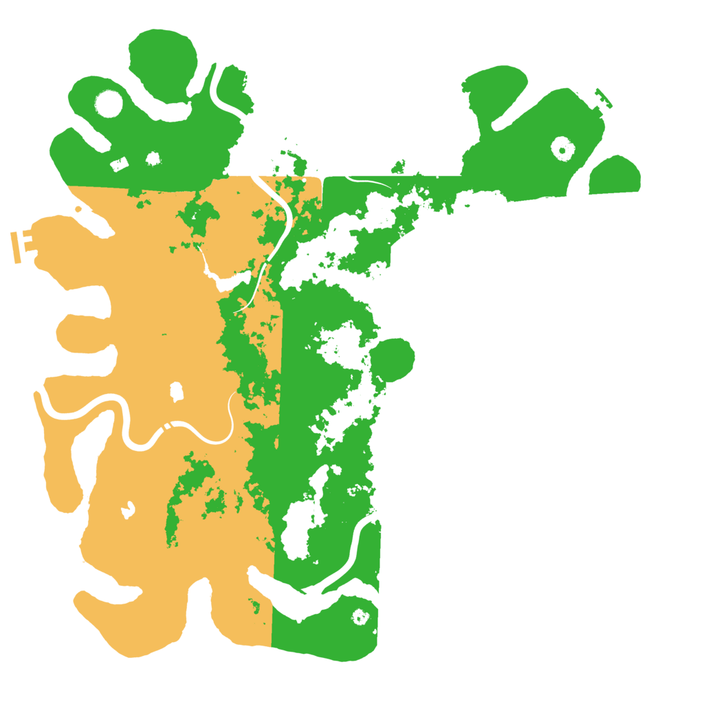 Biome Rust Map: Procedural Map, Size: 4500, Seed: 904062068