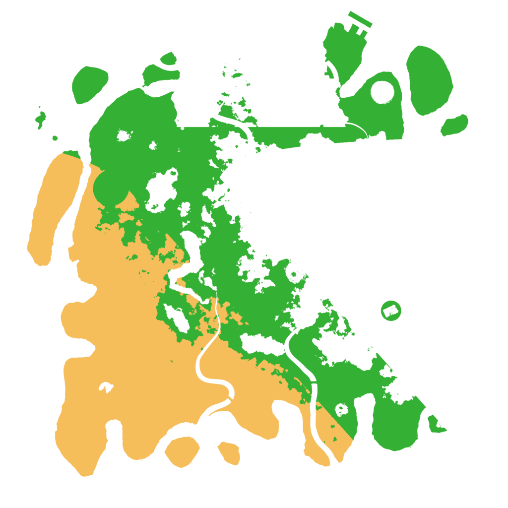 Biome Rust Map: Procedural Map, Size: 4000, Seed: 1269002209