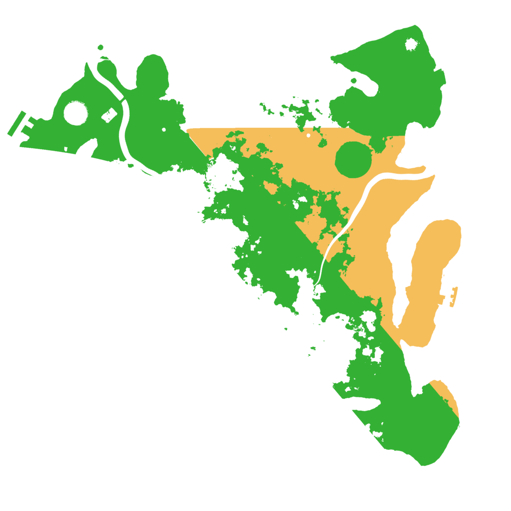 Biome Rust Map: Procedural Map, Size: 3750, Seed: 583317525