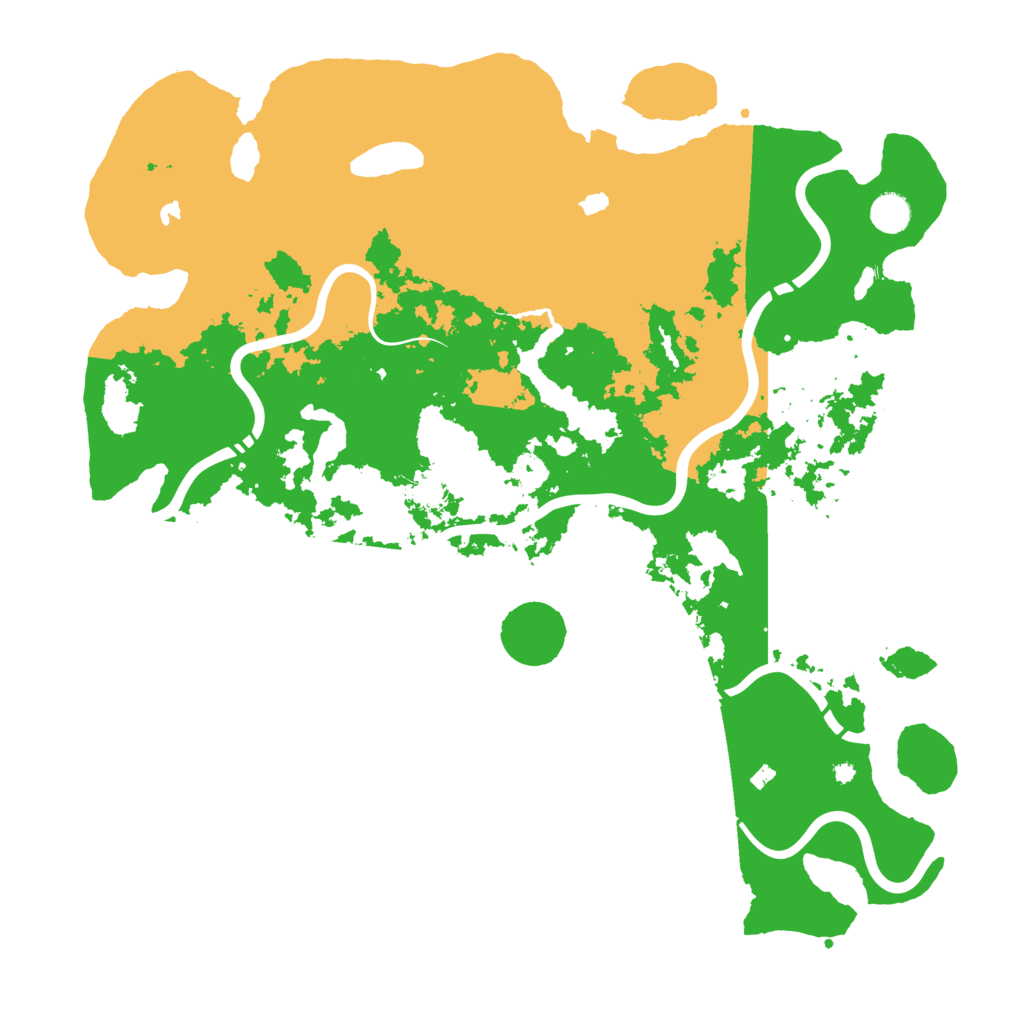 Biome Rust Map: Procedural Map, Size: 4500, Seed: 956343902