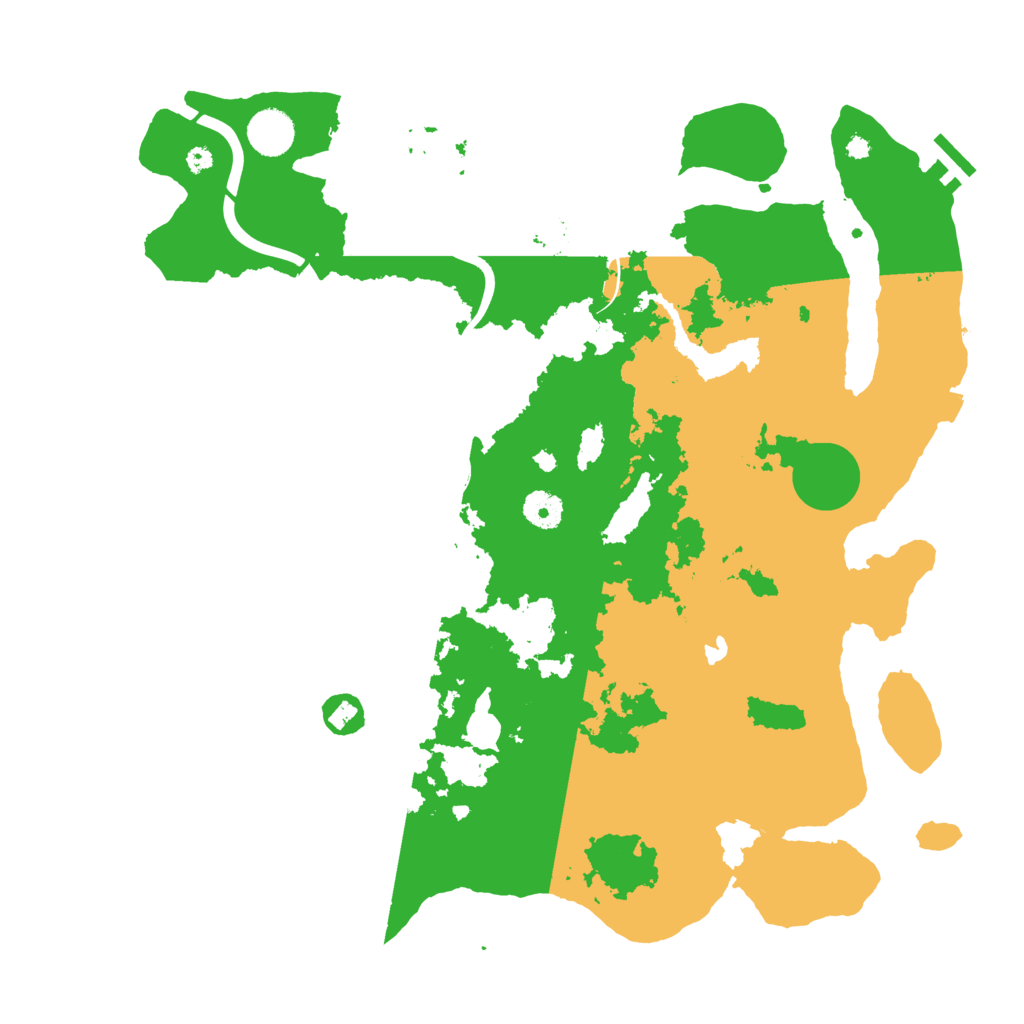 Biome Rust Map: Procedural Map, Size: 4000, Seed: 858645555