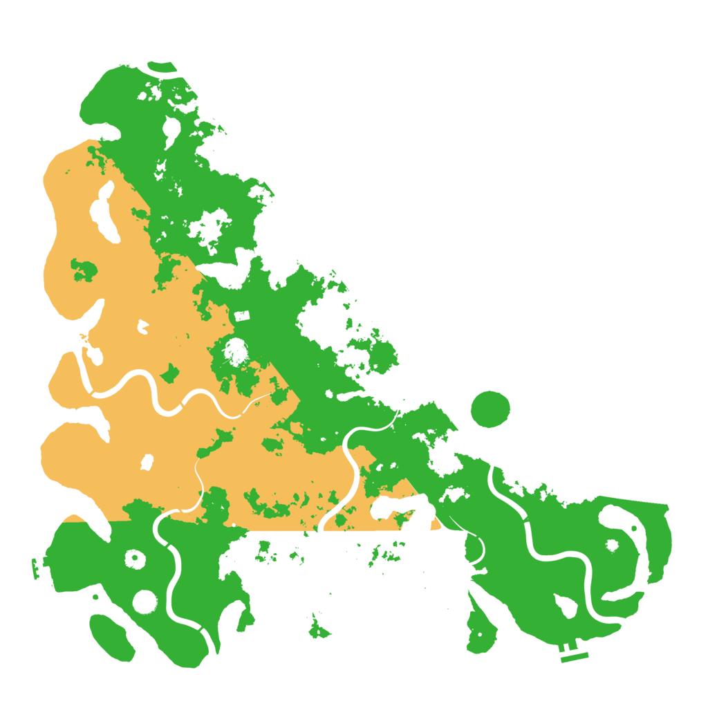Biome Rust Map: Procedural Map, Size: 5150, Seed: 7700000