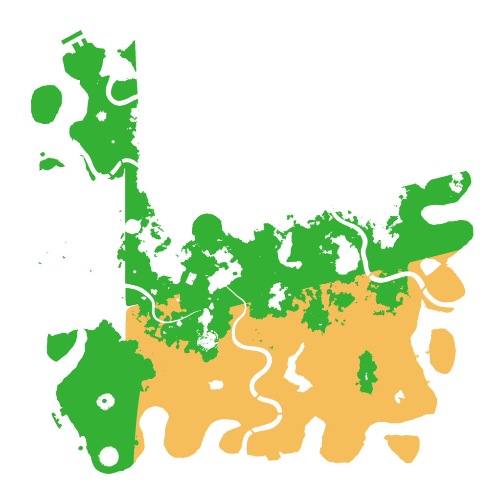 Biome Rust Map: Procedural Map, Size: 4511, Seed: 1