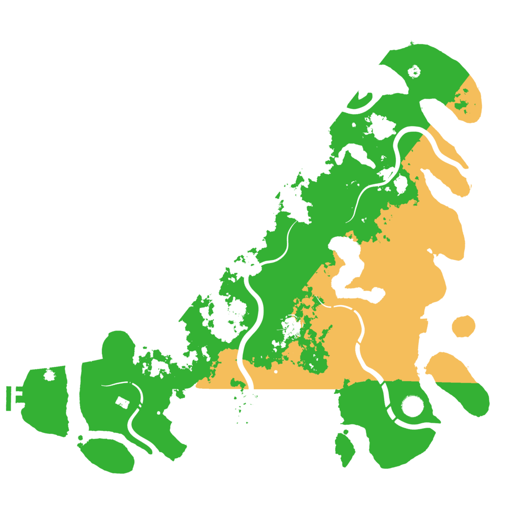 Biome Rust Map: Procedural Map, Size: 4250, Seed: 192834902