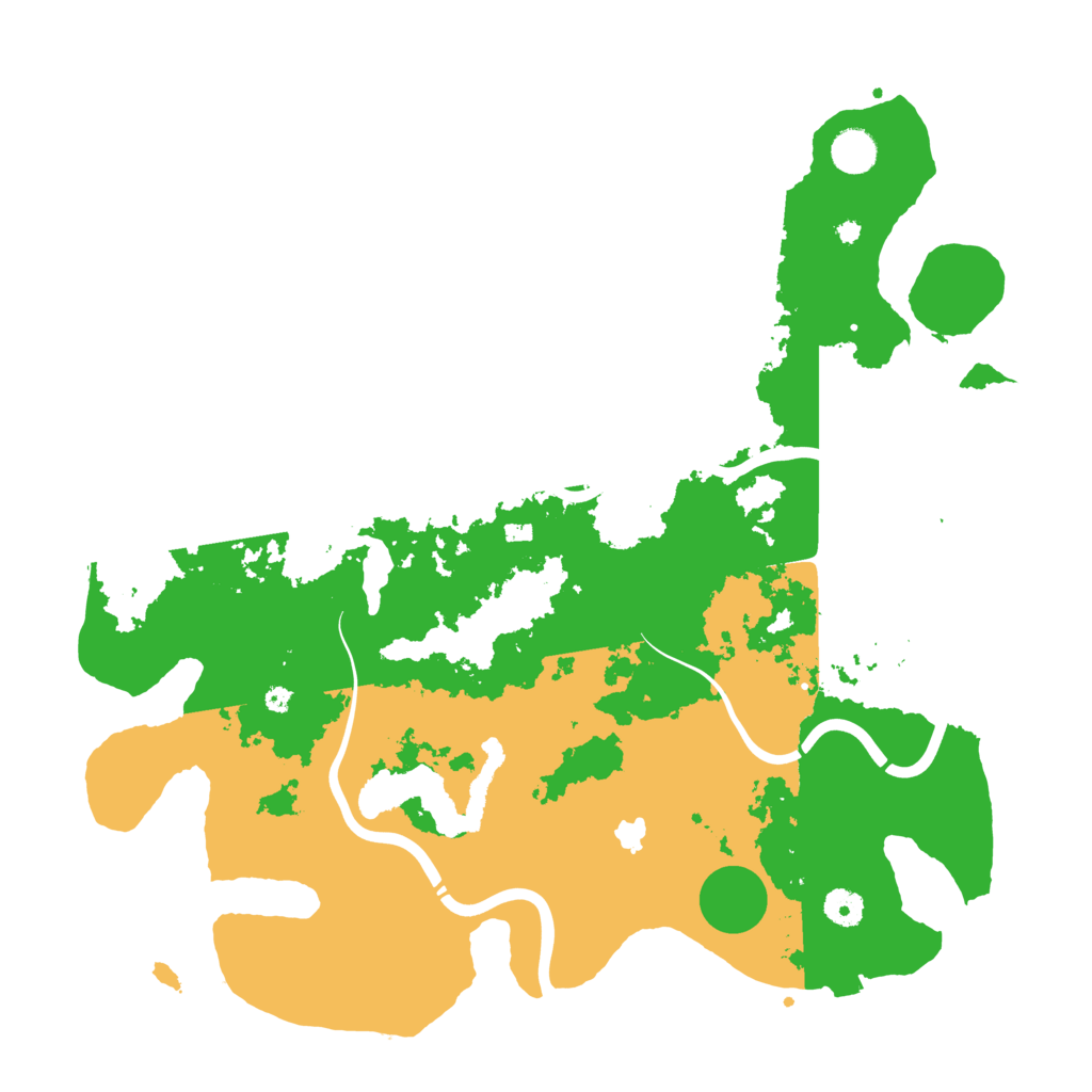 Biome Rust Map: Procedural Map, Size: 4250, Seed: 2106718497