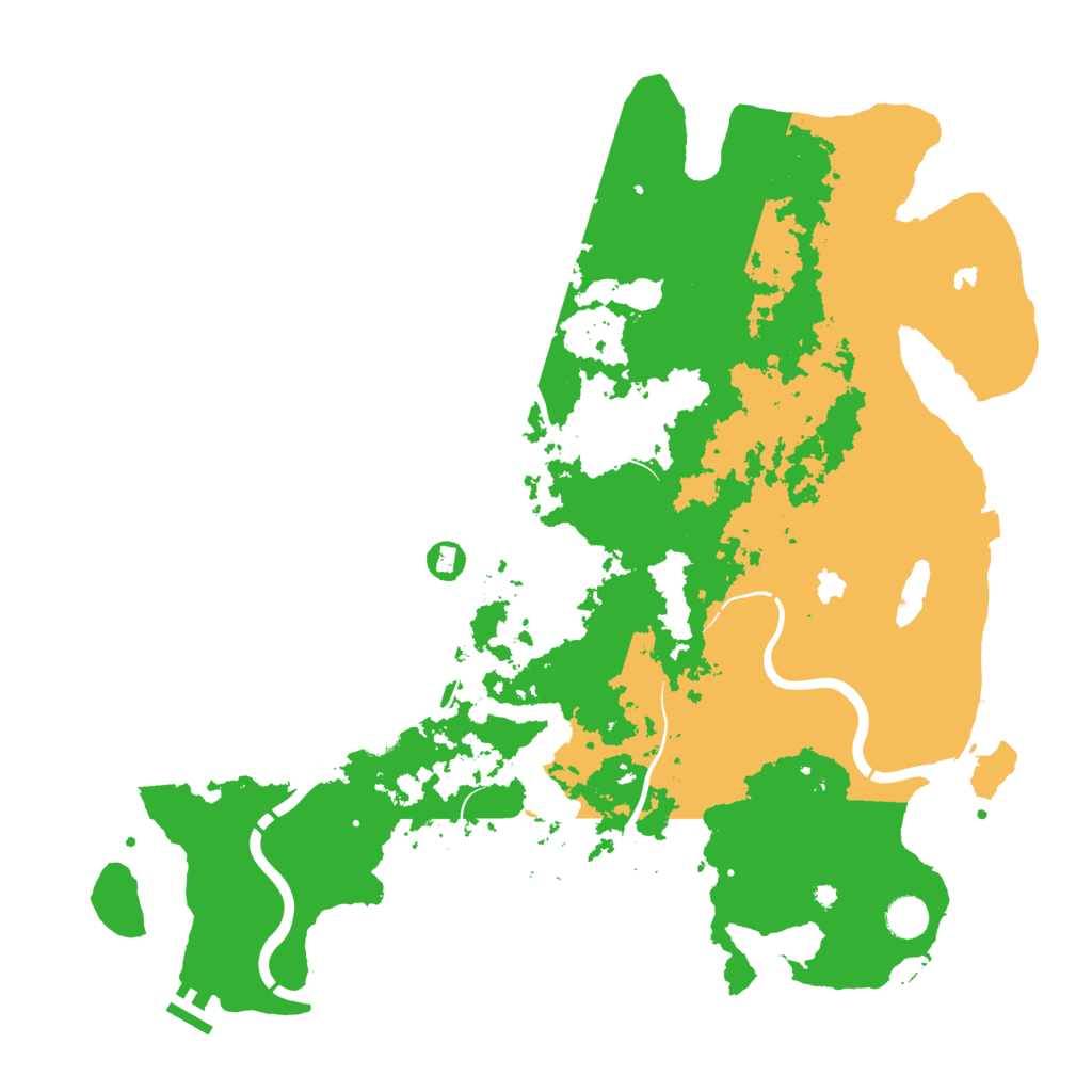 Biome Rust Map: Procedural Map, Size: 4500, Seed: 1510888109