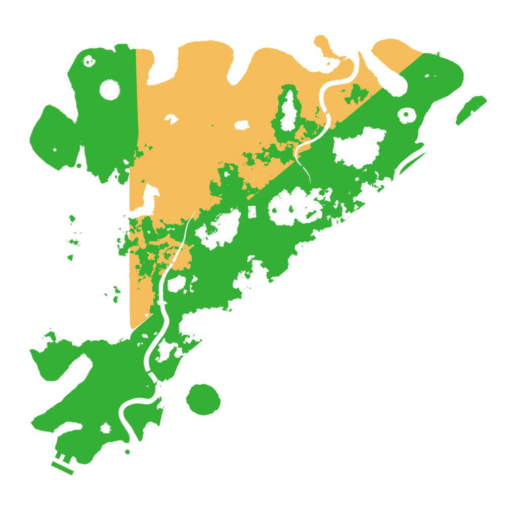 Biome Rust Map: Procedural Map, Size: 4500, Seed: 683805862
