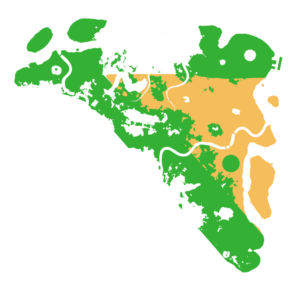 Biome Rust Map: Procedural Map, Size: 4500, Seed: 6974750