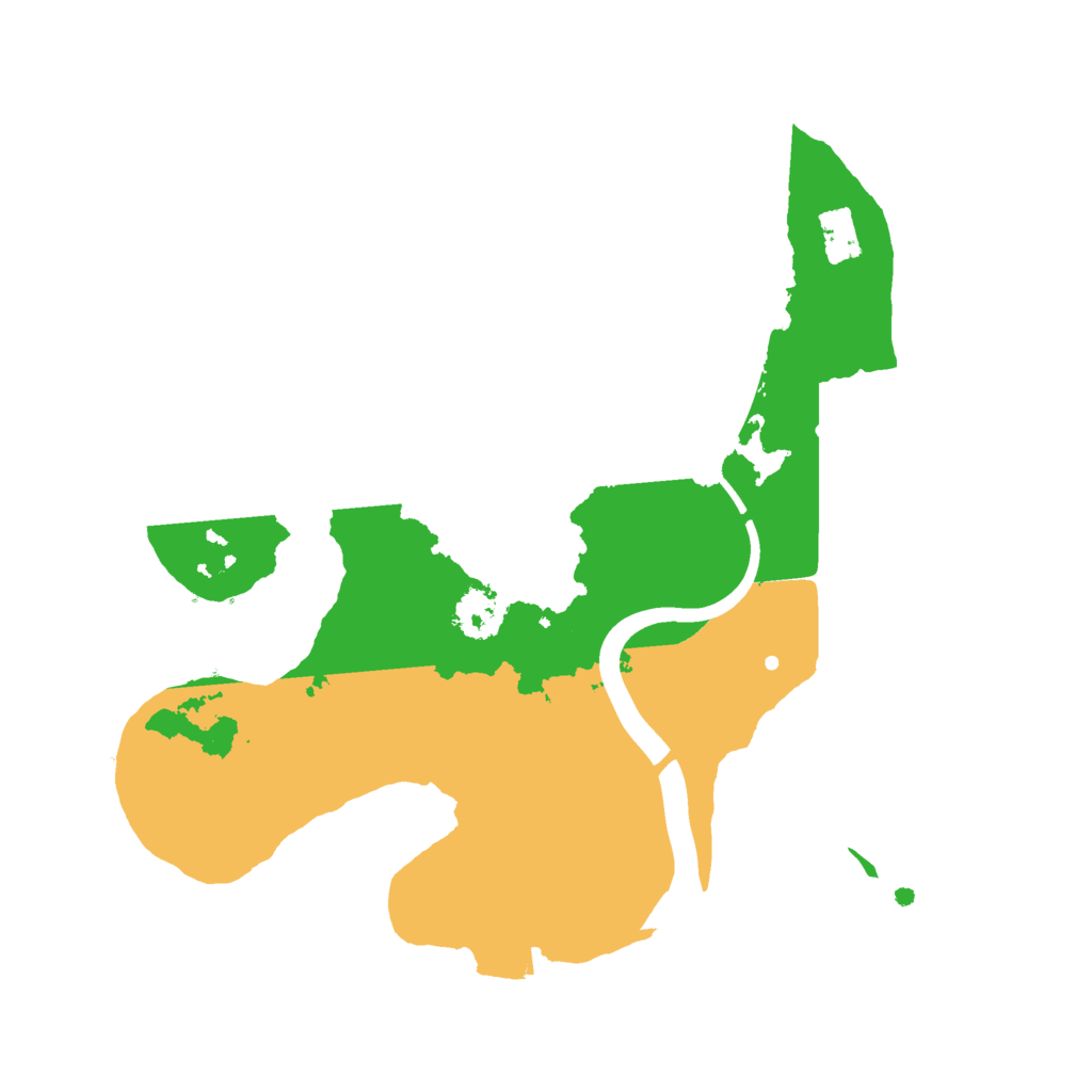 Biome Rust Map: Procedural Map, Size: 2250, Seed: 2354532