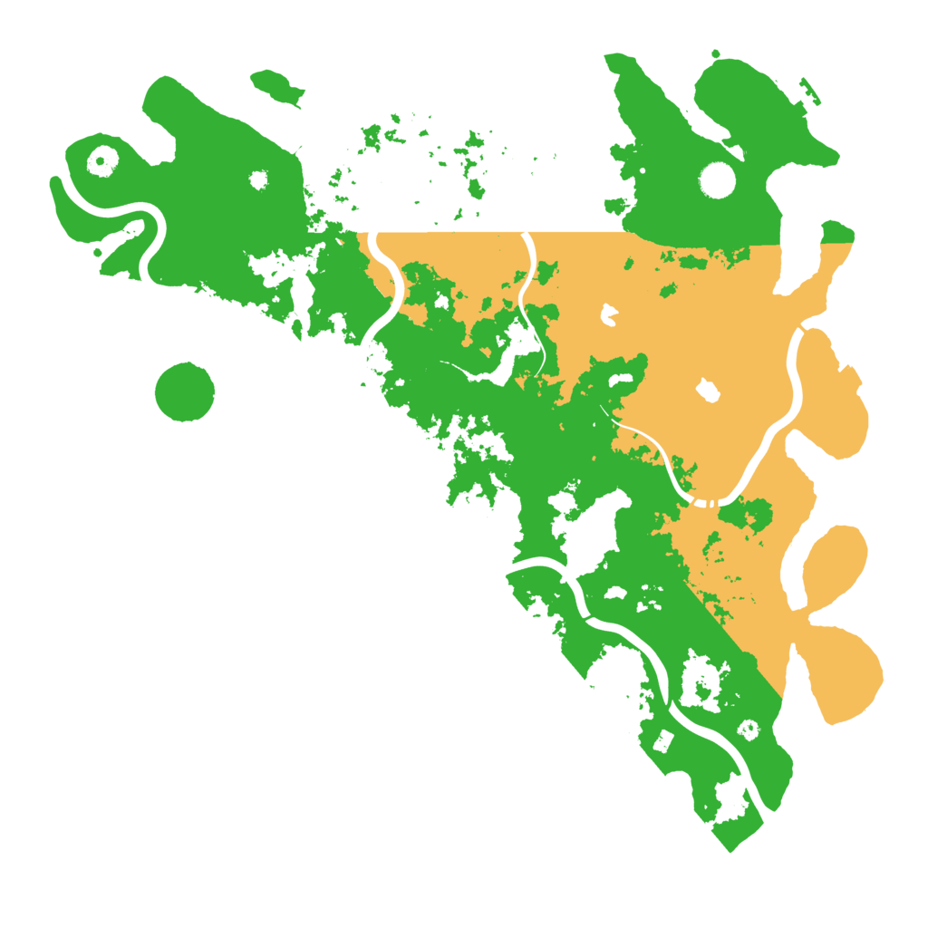 Biome Rust Map: Procedural Map, Size: 4500, Seed: 225374100