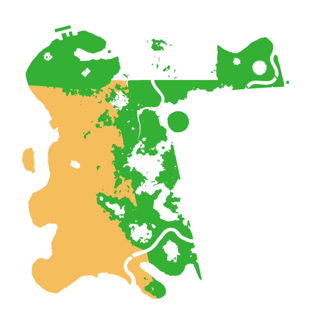 Biome Rust Map: Procedural Map, Size: 4000, Seed: 1764979320