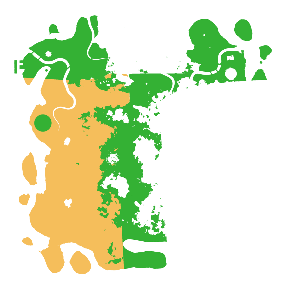 Biome Rust Map: Procedural Map, Size: 4500, Seed: 648321288