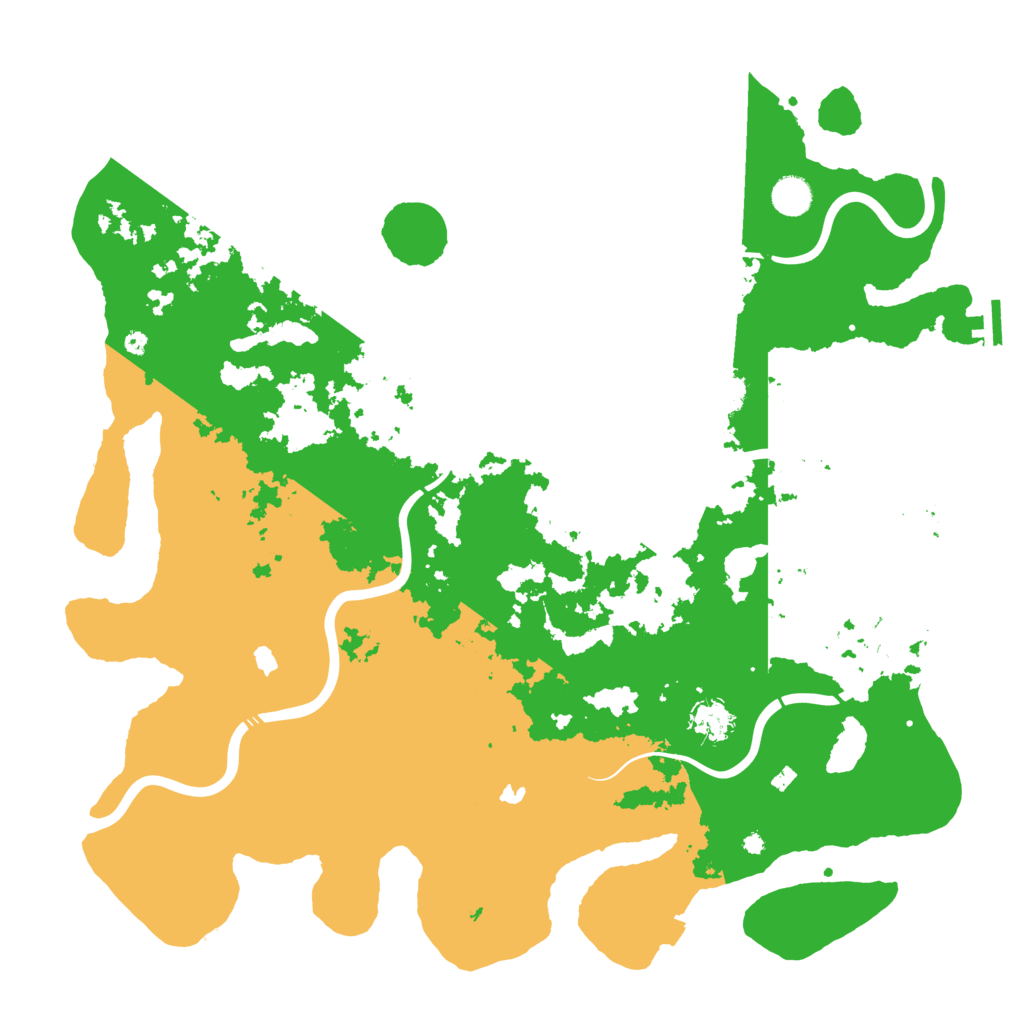Biome Rust Map: Procedural Map, Size: 4500, Seed: 86942