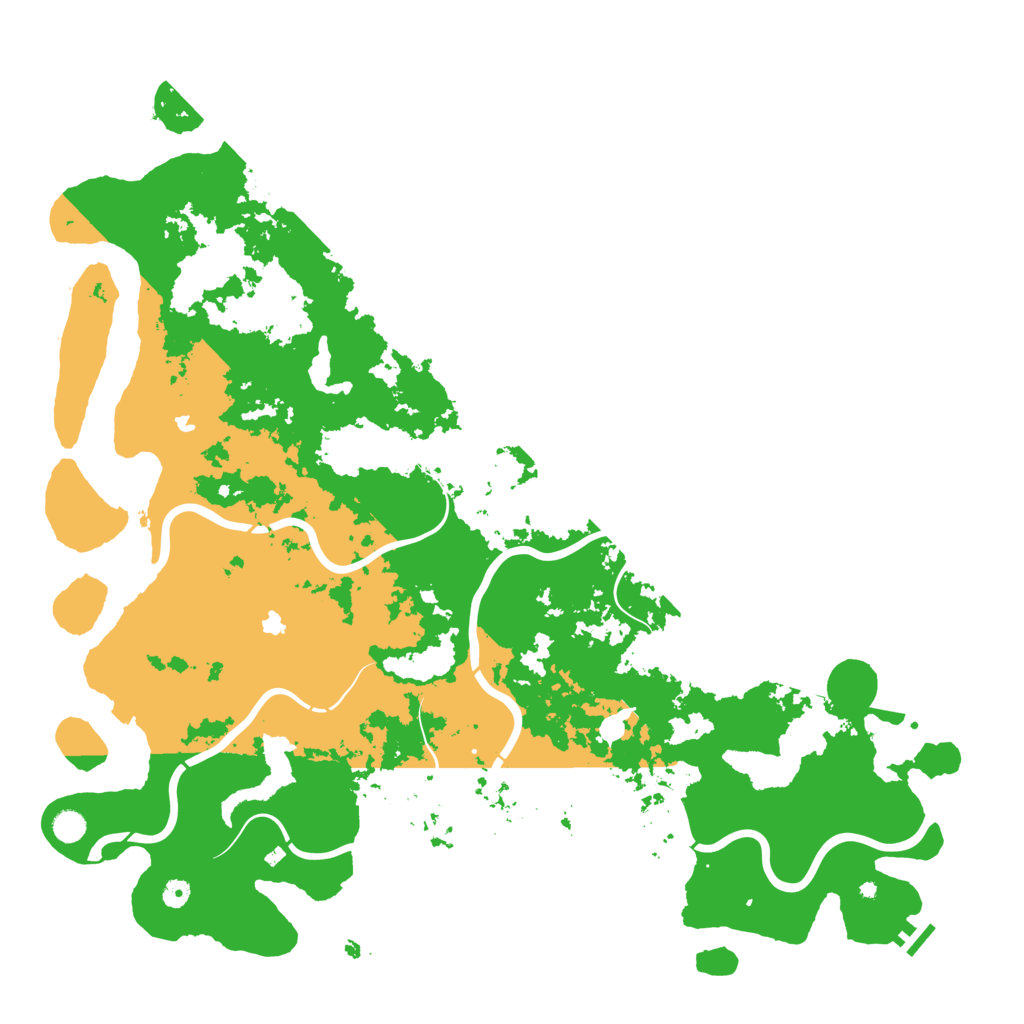 Biome Rust Map: Procedural Map, Size: 5500, Seed: 451762523