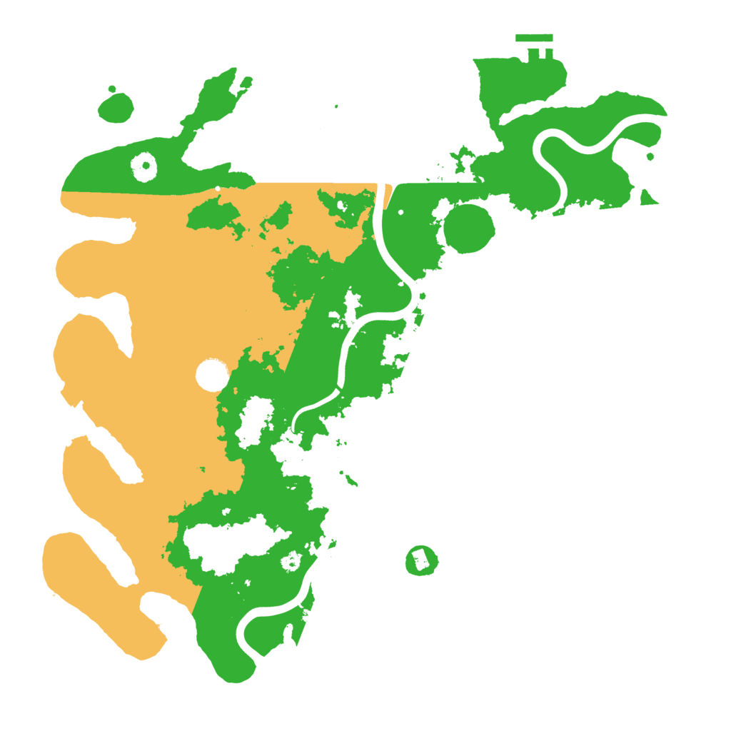 Biome Rust Map: Procedural Map, Size: 3957, Seed: 1644486421