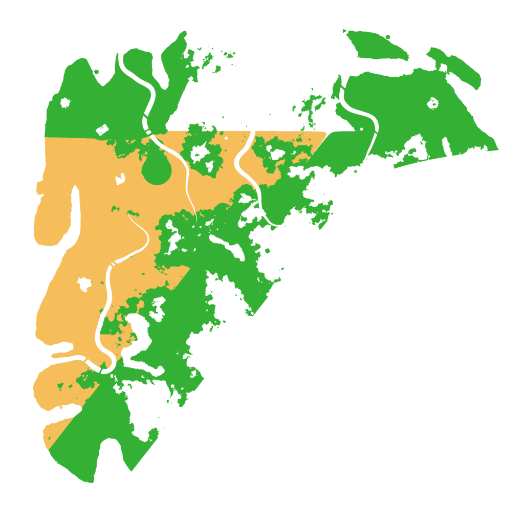 Biome Rust Map: Procedural Map, Size: 4733, Seed: 591028336