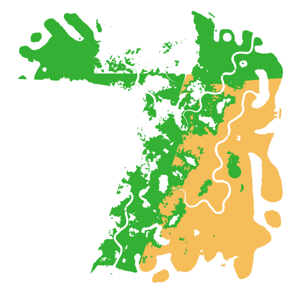 Biome Rust Map: Procedural Map, Size: 6000, Seed: 99453538