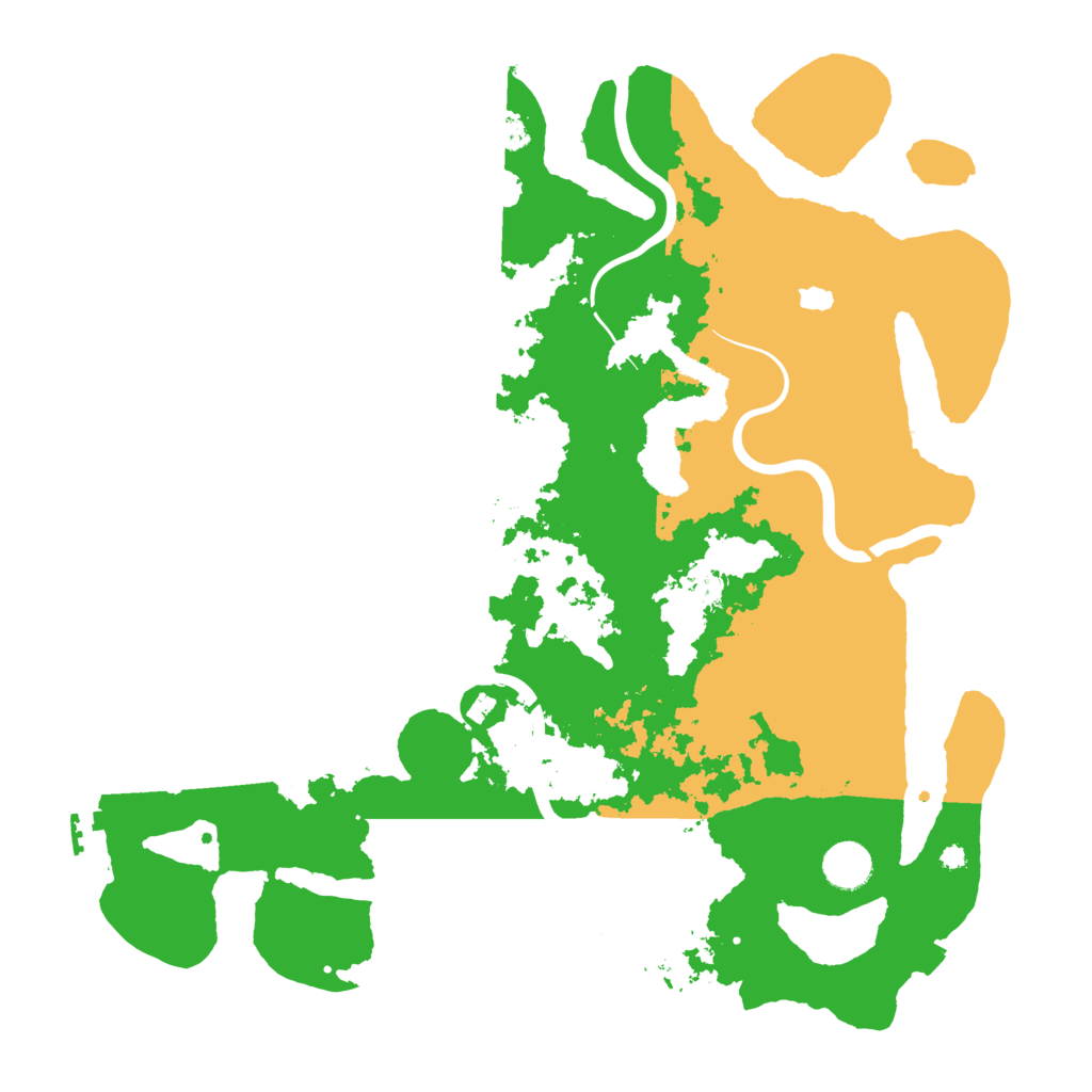 Biome Rust Map: Procedural Map, Size: 4000, Seed: 153322294