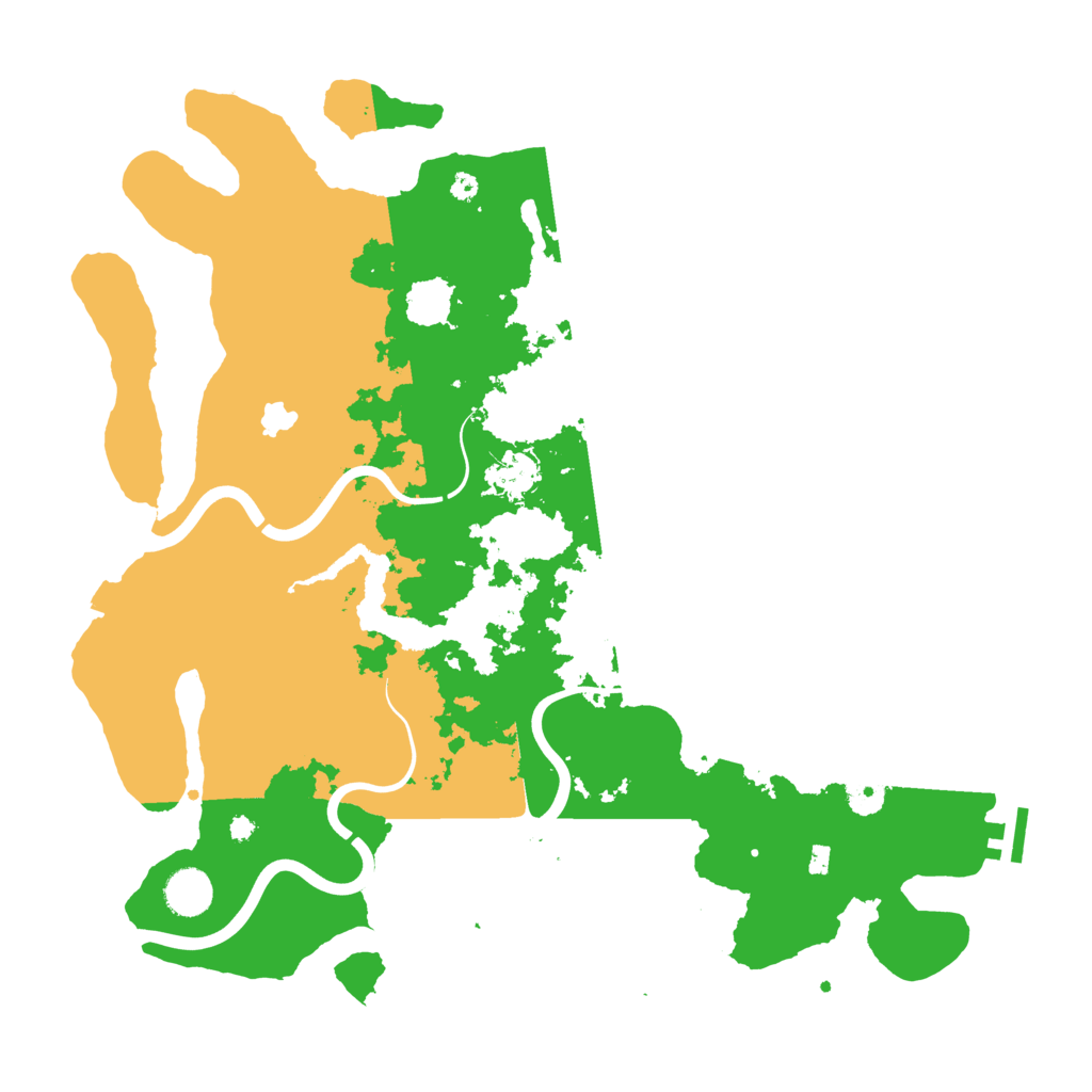 Biome Rust Map: Procedural Map, Size: 4000, Seed: 1849001307
