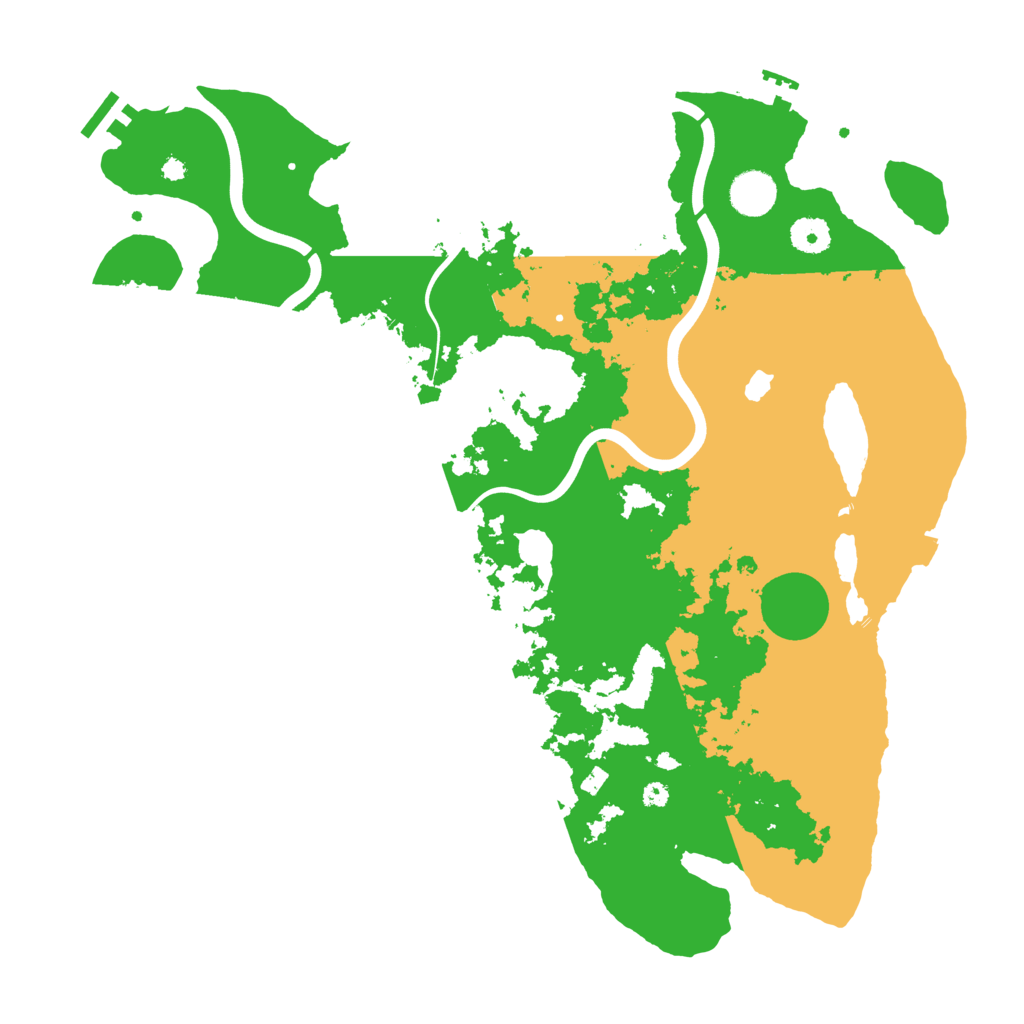 Biome Rust Map: Procedural Map, Size: 4000, Seed: 1408925071