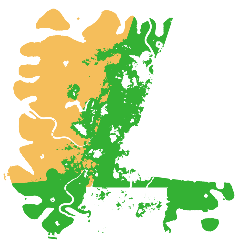 Biome Rust Map: Procedural Map, Size: 5500, Seed: 1941086428