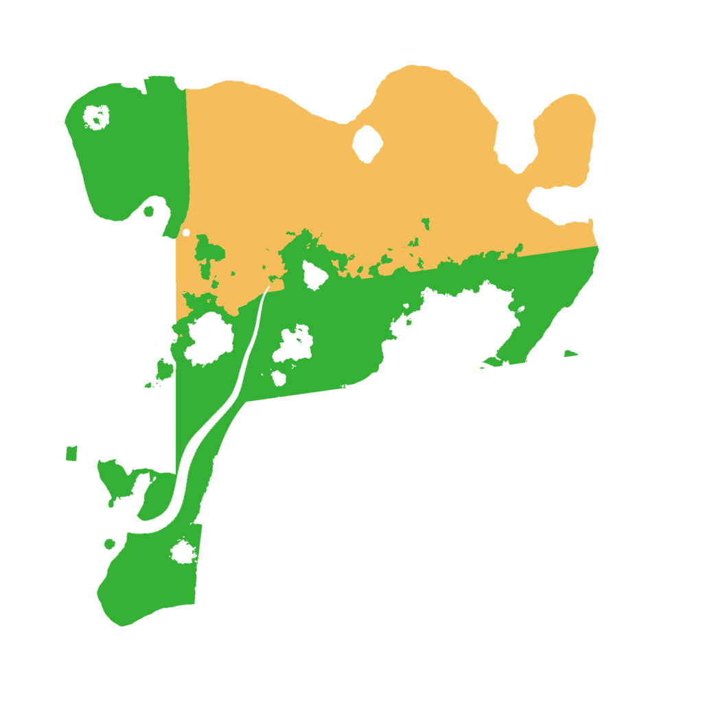 Biome Rust Map: Procedural Map, Size: 2700, Seed: 1765108909