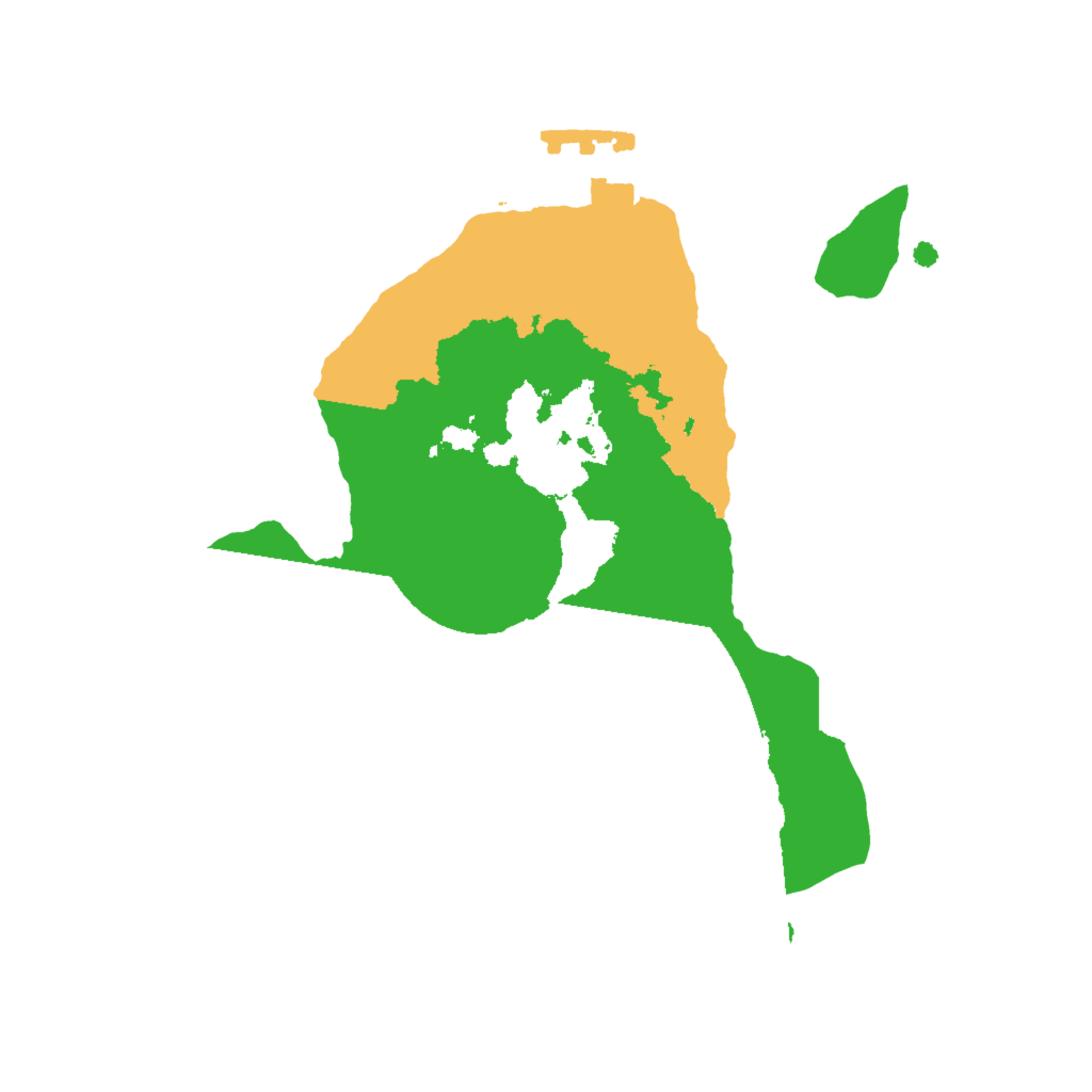 Biome Rust Map: Procedural Map, Size: 1775, Seed: 1356923124